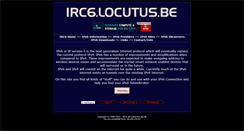 Desktop Screenshot of irc6.locutus.be