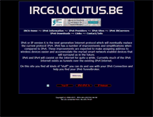 Tablet Screenshot of irc6.locutus.be